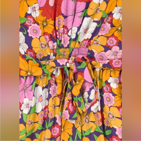 Dawn O’Porter X Joanie - Sazerac Vintage Floral Print Midaxi Dress - Picture 5 of 10